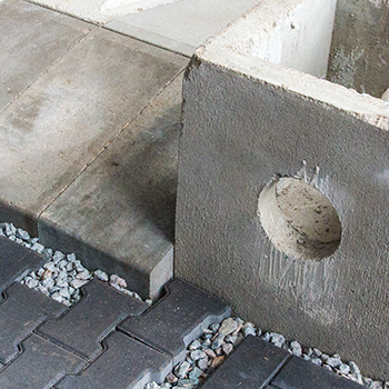 Betonproducten van Kuldispingh