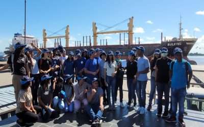 Studenten NOS/Ad-Fontes scholengemeenschap op de Kuldipsingh haven!